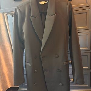 Good American Classic Black Blazer